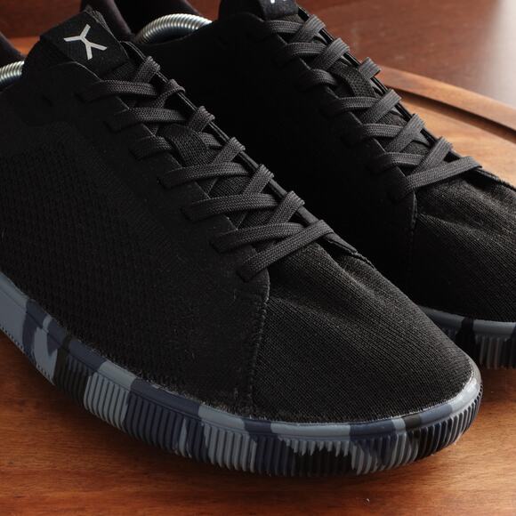 Flux Sneakers Unisex Size M8 W9 BLK Blue Camo Adapt Trainer Knit Athletic Shoes main image 9